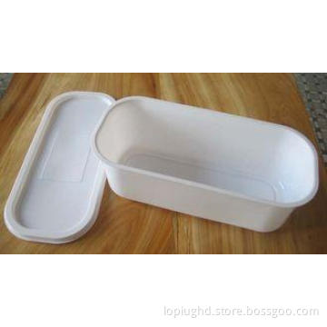 Large Box Disposable Ice Cream Cups For Dessert 5000ml 166o